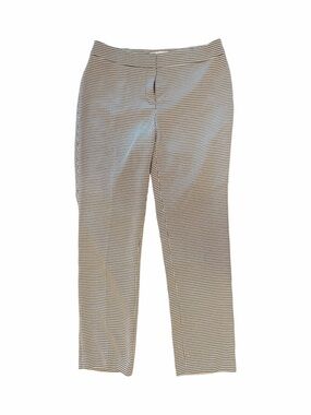 Kasper Black & White Houndstooth Dress Pants Size 8 Straight Leg Trousers